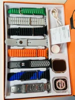 Y80 Ultra Smartwatch with 8 Strap bluetooth Calling Smartwatch 2.02" Display - Image 2